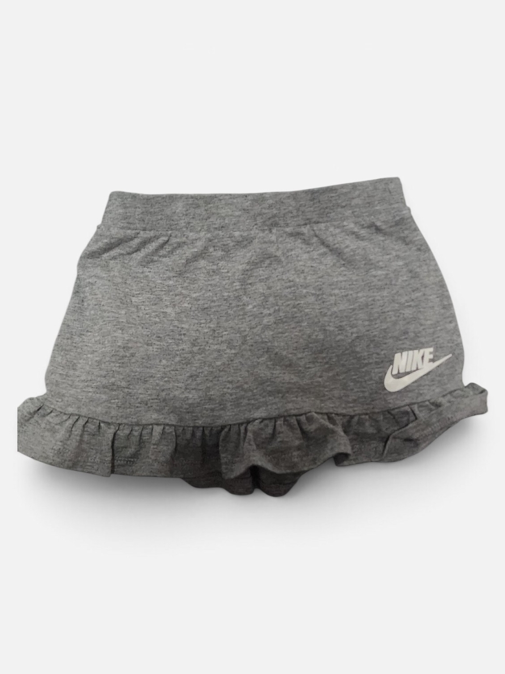 Nike Gray Ruffle Hem Girls' Skort